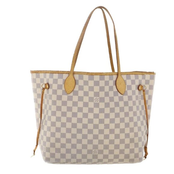 LOUIS VUITTON Damier Azur Neverfull MM Tote Bag - Picture 12 of 16